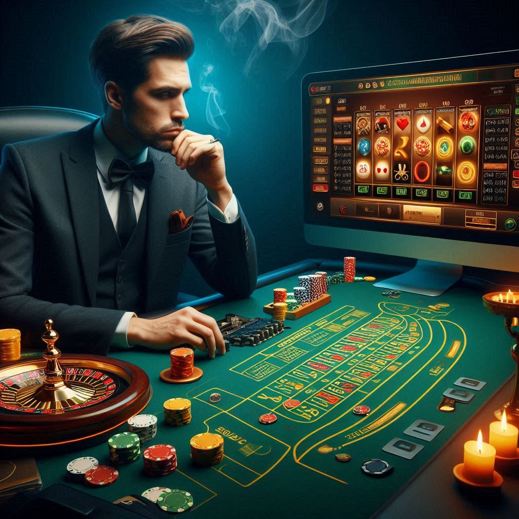 online casino dealer